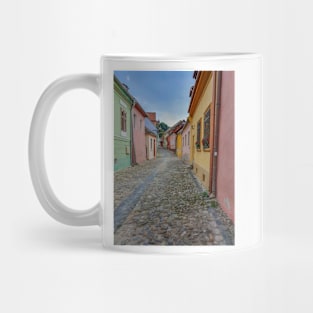 Sighisoara Old Town street Mug